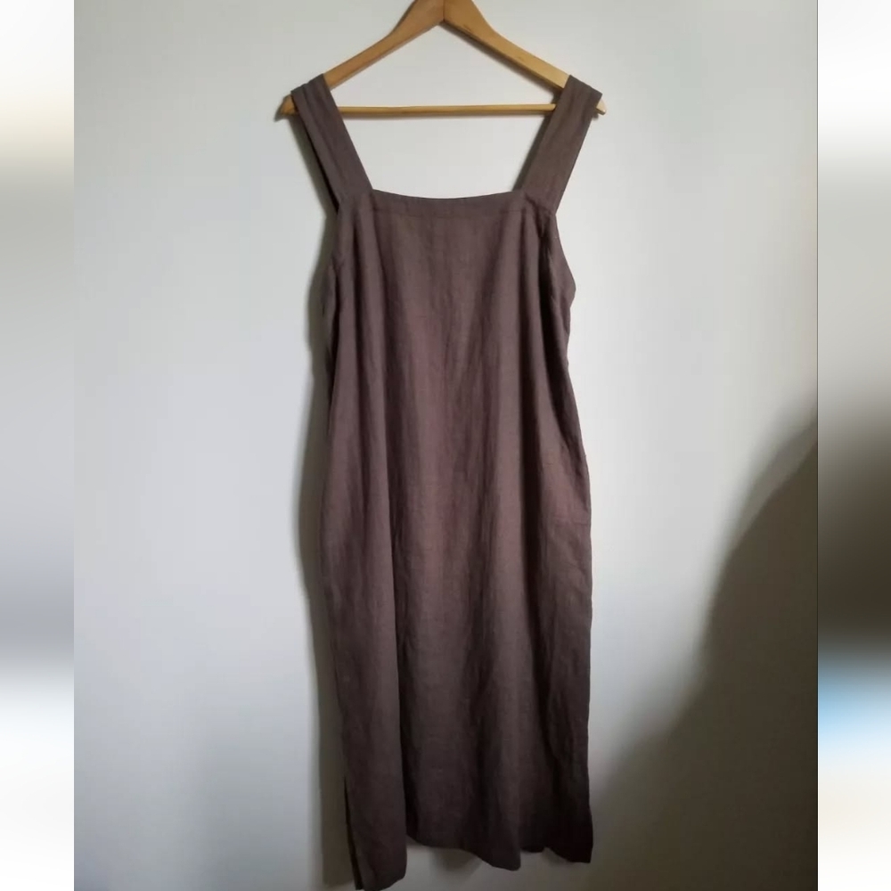 Linen LOVE AND CONFUSE dress